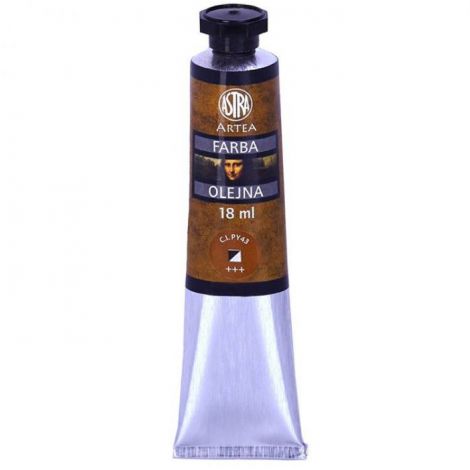 Farba olejna Astra Artea 18ml, Ugier Złoty
